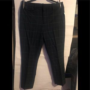 NWT Gap HighRise Skinny AnklePant Blue/Green sz 12